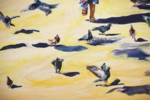 RUN LIKE NOBODIE IS WATCHING. L'ART DE VIVRE SERIES. | Pintura de Sasha Romm Art | Compra arte en Flecha.es