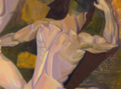 Sueño:  el Cuadrado y el Artista | Pintura de Ignacio Mateos | Compra arte en Flecha.es
