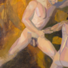 Sueño:  el Cuadrado y el Artista | Pintura de Ignacio Mateos | Compra arte en Flecha.es