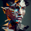Arte Geometrico, Man | Digital de Leslie Alvarez | Compra arte en Flecha.es