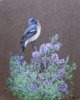 El Pajaro Azul Cantando. | Pintura de Anastasia Woron | Compra arte en Flecha.es