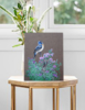 El Pajaro Azul Cantando. | Pintura de Anastasia Woron | Compra arte en Flecha.es
