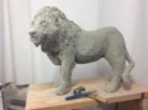 león | Escultura de saiz manrique | Compra arte en Flecha.es