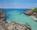 Las Calas de Mallorca. | Pintura de Anastasia Woron | Compra arte en Flecha.es