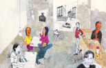 Richard Hamilton en Madrid | Collage de Eugenio Vega | Compra arte en Flecha.es