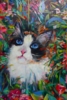 Entre flores | Pintura de Amaya Fernández Fariza | Compra arte en Flecha.es