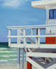 Miami. La Torre Salvavidas. | Pintura de Anastasia Woron | Compra arte en Flecha.es
