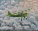 CONECTANDO LOS CIELOS: EL CESSNA EN MISIÓN | Pintura de Juan Urrutia de Hoyos | Compra arte en Flecha.es