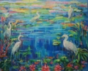 Juego de azules 2 | Pintura de Amaya Fernández Fariza | Compra arte en Flecha.es