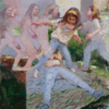 Sueños recordados | Pintura de Pilar López Báez | Compra arte en Flecha.es