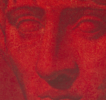 Rostro en Rojo nº III | Pintura de Álvarez Cebrián | Compra arte en Flecha.es