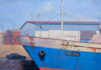 Puerto de Vigo II | Pintura de Álvarez Cebrián | Compra arte en Flecha.es