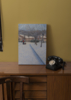 Nevada en el parque. | Pintura de Álvarez Cebrián | Compra arte en Flecha.es