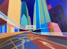 "CITY 12" | Pintura de MARTA RANZ | Compra arte en Flecha.es