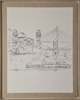CÁDIZ ( SERIE METRÓPOLIS A TRAZOS | Pintura de EMMA RISTORI | Compra arte en Flecha.es