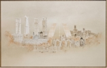 Skyline Madrid | Pintura de EMMA RISTORI | Compra arte en Flecha.es