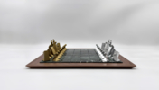 Marmol Verde India y Nogal | Escultura de Jorge Maestro | Compra arte en Flecha.es