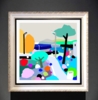 Parque del mar (81x81cm) | Dibujo de ALEJOS | Compra arte en Flecha.es