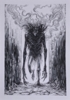 Zaroth, el susurro del miedo | Dibujo de Raul tumba | Compra arte en Flecha.es