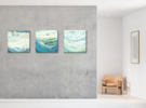 Tres paisajes emocionales | Pintura de Susana Sancho | Compra arte en Flecha.es