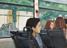 El bus | Pintura de Ana Valenciano | Compra arte en Flecha.es