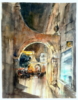 PINTANDO DE NOCHE EN SAN CLEMENTE | Pintura de MAYLU GARCIA | Compra arte en Flecha.es