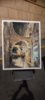 PINTANDO DE NOCHE EN SAN CLEMENTE | Pintura de MAYLU GARCIA | Compra arte en Flecha.es