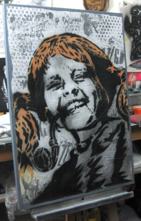 Pippi III | Pintura de Carlos Madriz | Compra arte en Flecha.es