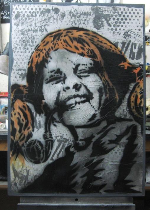 Pippi III | Pintura de Carlos Madriz | Compra arte en Flecha.es