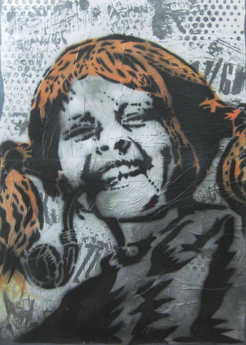 Pippi III | Pintura de Carlos Madriz | Compra arte en Flecha.es