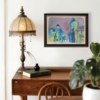 Anochece en la Puerta Viru | Pintura de Oki Hoyos | Compra arte en Flecha.es